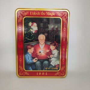 Vtg Nabisco Oreo Unlock The Magic Collectible Tin 1994 Grandfather Remembers
